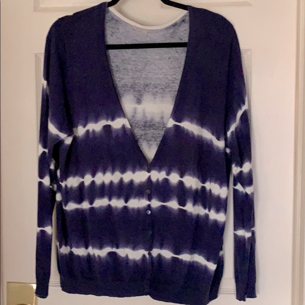 GAP TIE DYE CARDIGAN